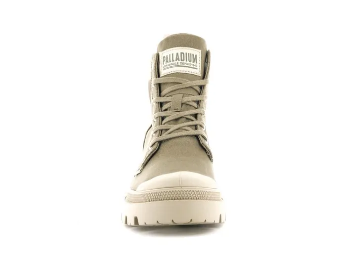 Boots Women PALLADIUM PALLABASE TWILL Butternut Boots Women PALLADIUM PALLABASE TWILL Butternut