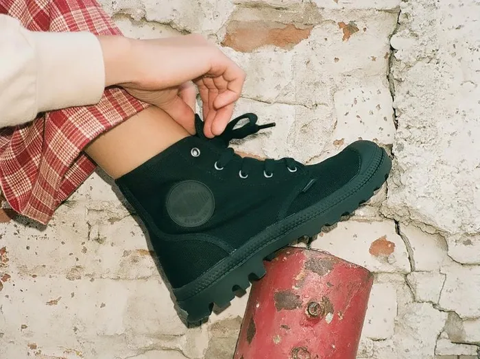 Boots Women PALLADIUM PAMPA HI Blackblack Boots Women PALLADIUM PAMPA HI Blackblack