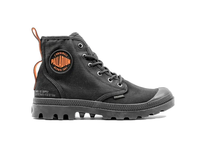 Boots Women PALLADIUM PAMPA HI SUPPLY RS Black