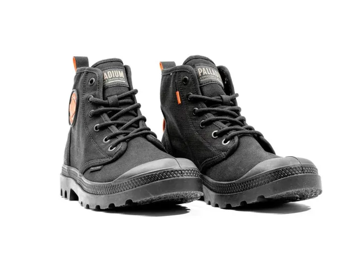 Boots Women PALLADIUM PAMPA HI SUPPLY RS Black Boots Women PALLADIUM PAMPA HI SUPPLY RS Black