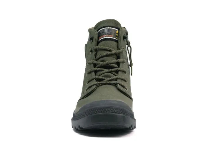 Boots Women PALLADIUM PAMPA RCYL LTWPZIP Olive Night