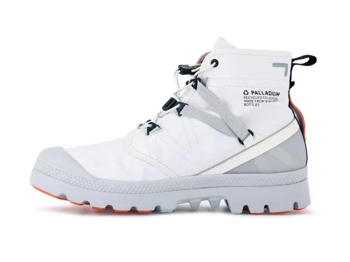 Boots Women PALLADIUM PAMPA TRAVEL LITE WATERPROOF Star White Boots Women PALLADIUM PAMPA TRAVEL LITE WATERPROOF Star White