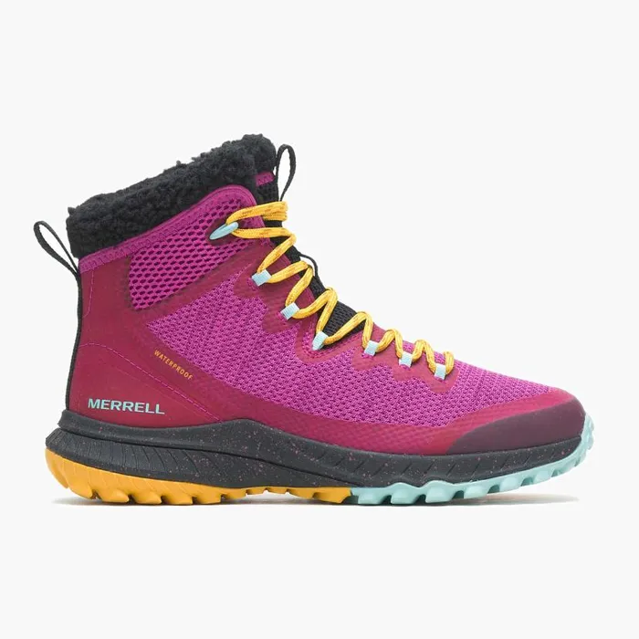 Bravada Knit Bluff Polar Waterproof Fuchsia Women Merrell Boots