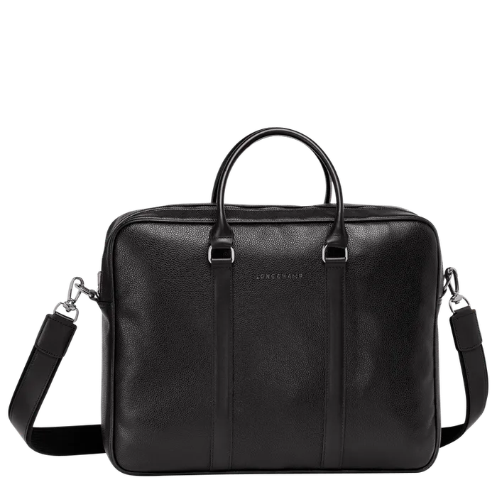 Briefcase Le Foulonn M Briefcase Black Longchamp WomenMen