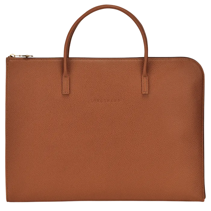 Briefcase Longchamp WomenMen Le Foulonn S Briefcase Caramel