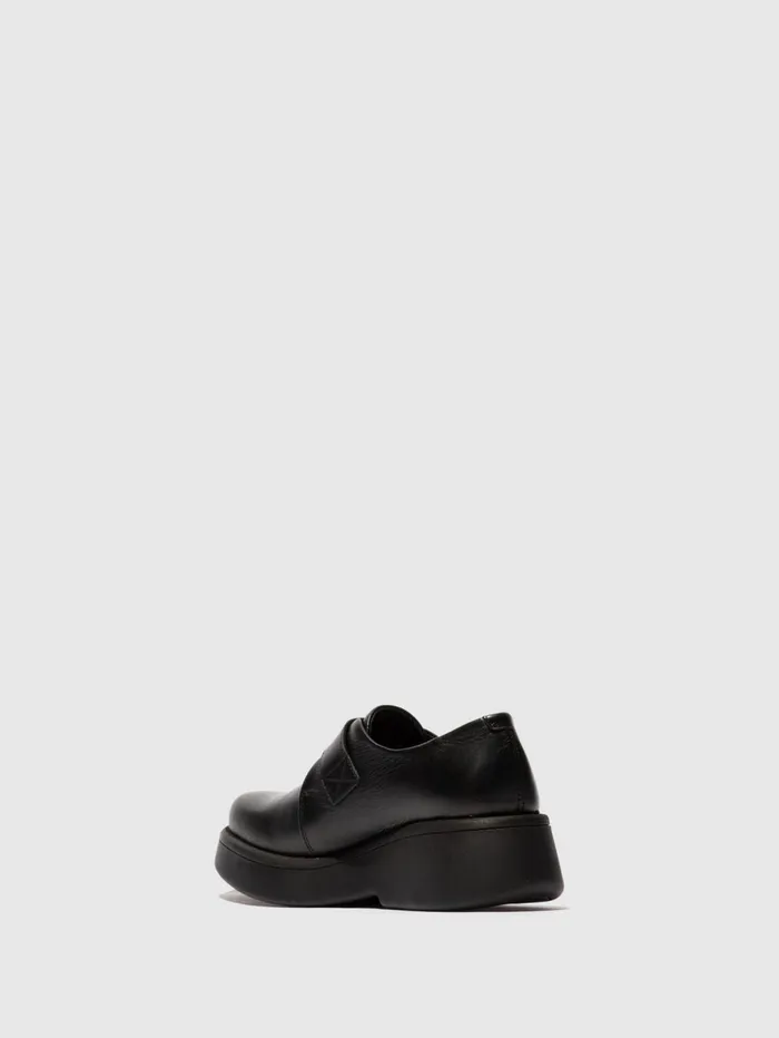 Buckle Shoes MAAV157FLY BLACK Women Fly London Shoes