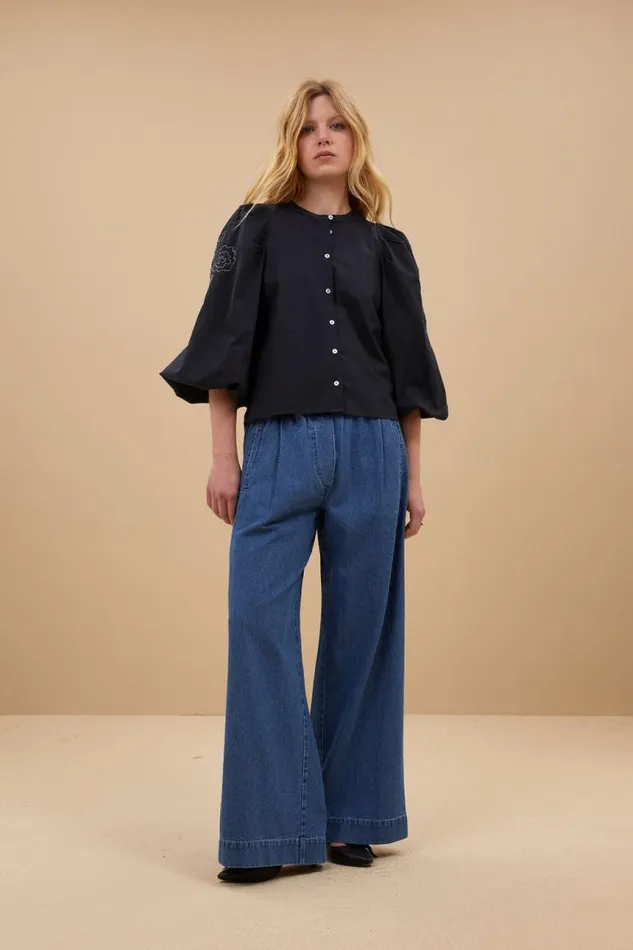 ByBar Broeken Vrouwelijk Benji Denim Pants Denim