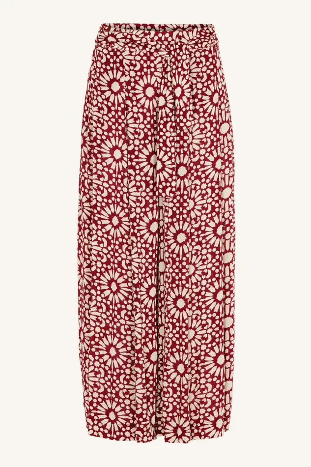 ByBar Broeken Vrouwelijk Wanda Sunflower Pant Sunflower Print ByBar Broeken Vrouwelijk Wanda Sunflower Pant Sunflower Print