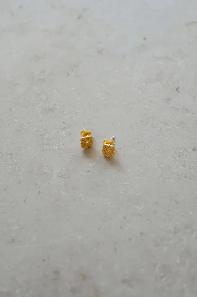ByBar Oorbellen Vrouwelijk Lova Earring Gold