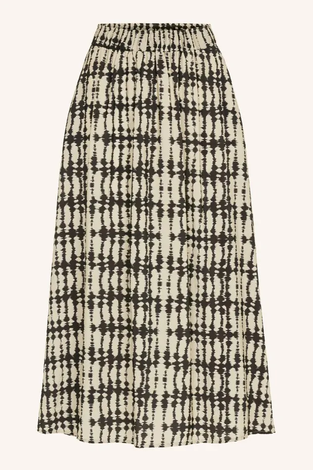 ByBar Rokken Vrouwelijk Juta Tie Dyed Skirt TieDye Print ByBar Rokken Vrouwelijk Juta Tie Dyed Skirt TieDye Print