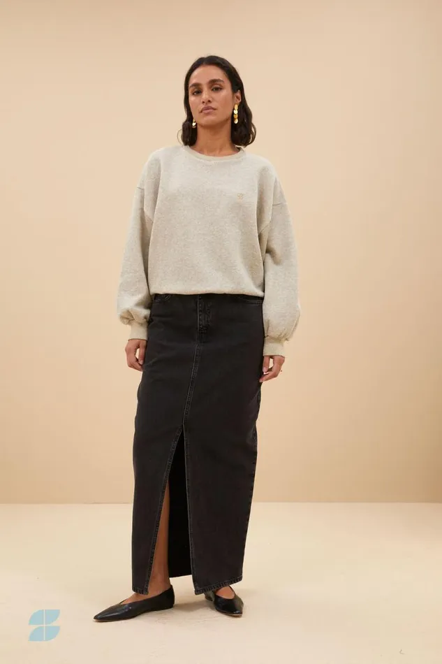 ByBar Rokken Vrouwelijk Sis Black Skirt Jet Black ByBar Rokken Vrouwelijk Sis Black Skirt Jet Black