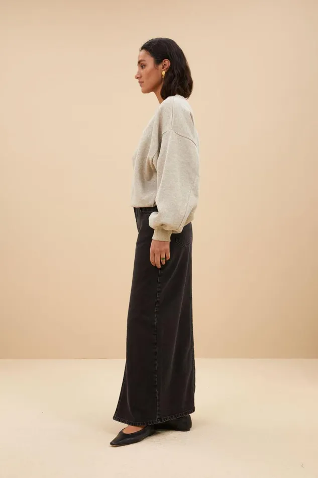 ByBar Rokken Vrouwelijk Sis Black Skirt Jet Black ByBar Rokken Vrouwelijk Sis Black Skirt Jet Black