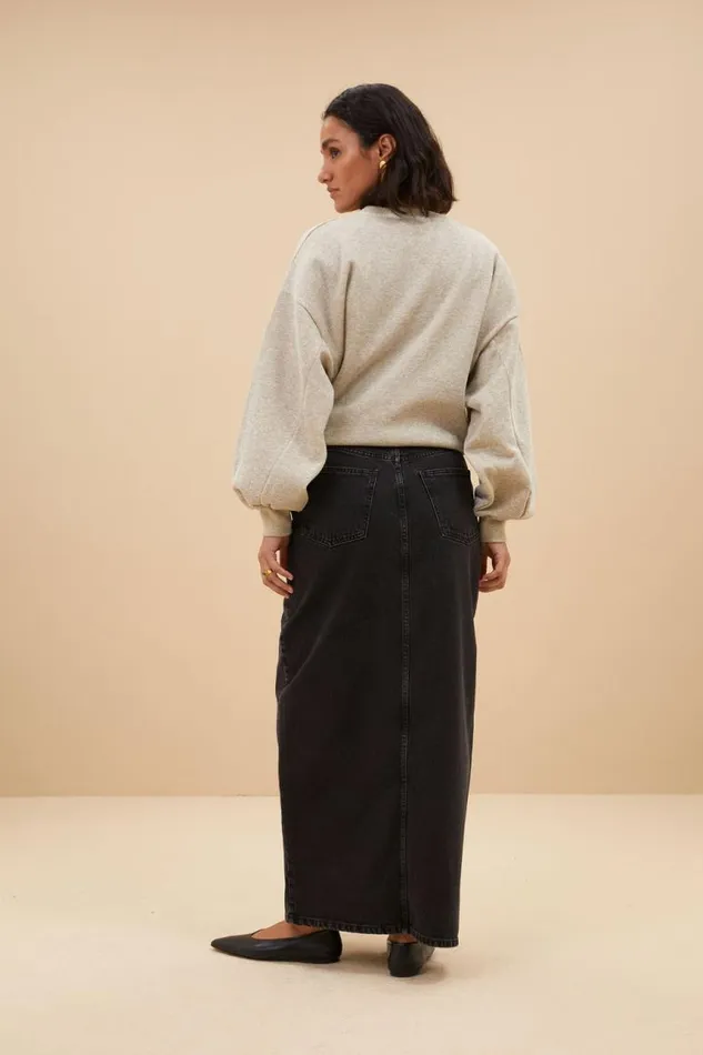 ByBar Rokken Vrouwelijk Sis Black Skirt Jet Black ByBar Rokken Vrouwelijk Sis Black Skirt Jet Black