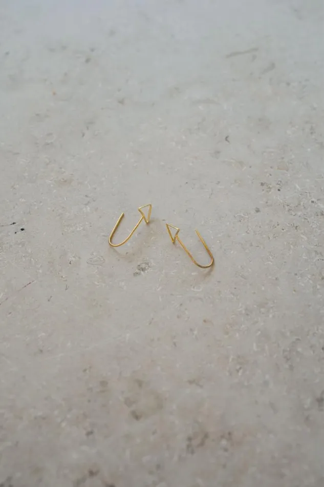 ByBar Sieraden Vrouwelijk Evi Earring Gold