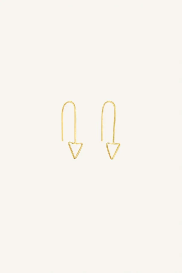 ByBar Sieraden Vrouwelijk Evi Earring Gold ByBar Sieraden Vrouwelijk Evi Earring Gold