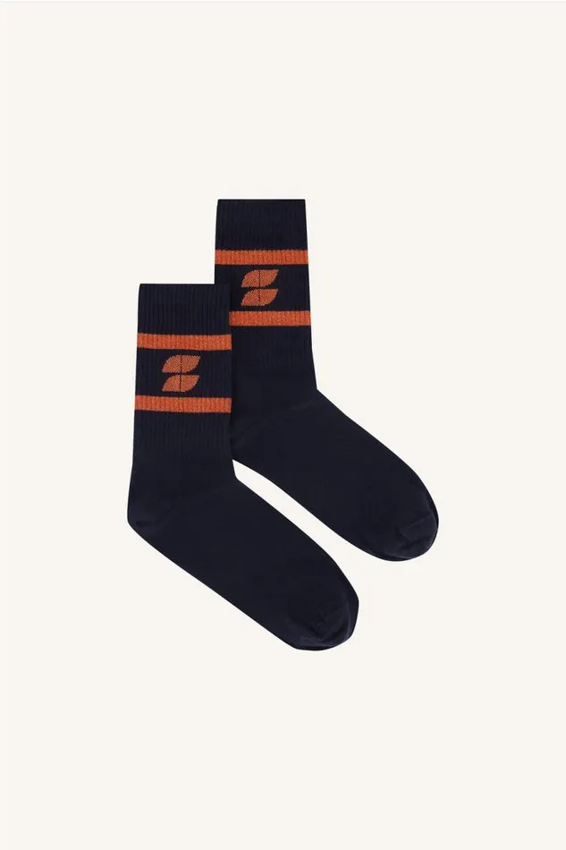 ByBar Sokken and Panty039s Vrouwelijk Logo Sparkle Socks PoppyRed