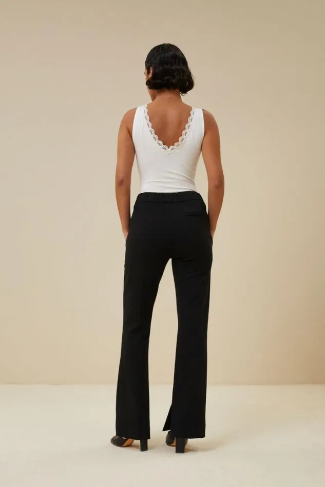ByBar Tops and Shirts Vrouwelijk Lace Singlet Off White ByBar Tops and Shirts Vrouwelijk Lace Singlet Off White