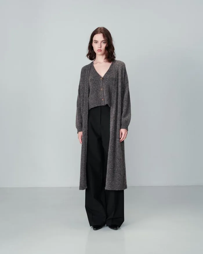 CARDIGAN ANTHRACITE NARINO Shop Grace and Mila Cardigans