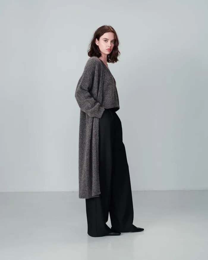 CARDIGAN ANTHRACITE NARINO Shop Grace and Mila Cardigans
