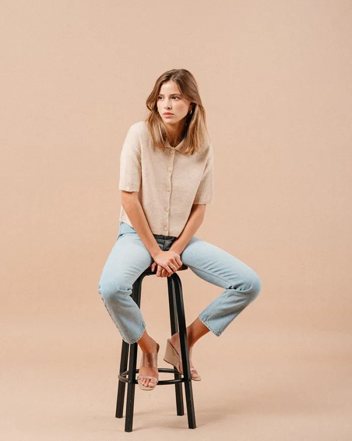 CARDIGAN BEIGE MAFIA Shop Grace and Mila Cardigans