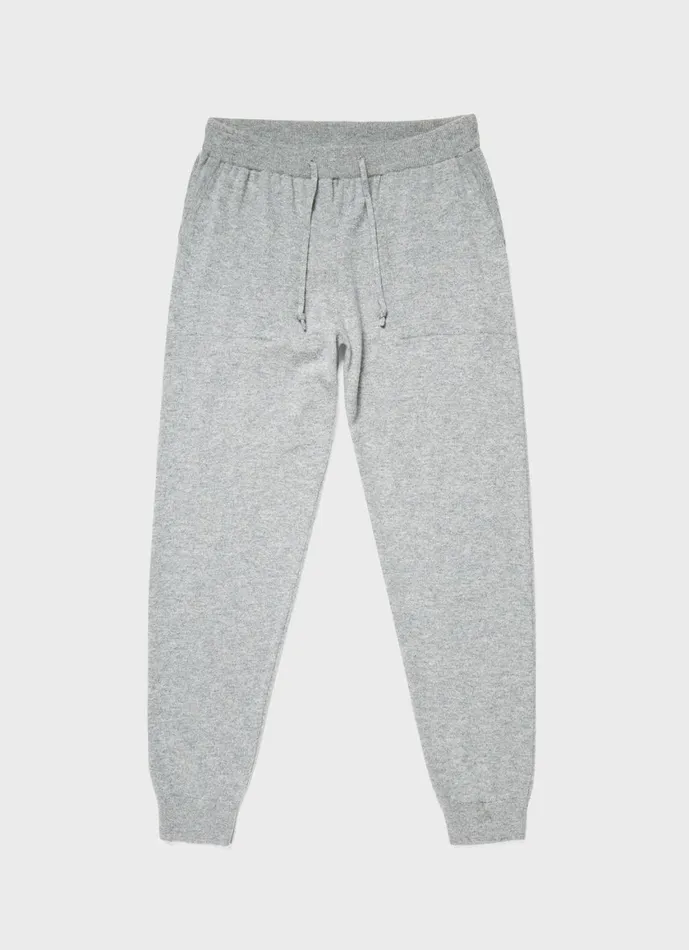 Cashmere Lounge Pant Grey Melange Men SUNSPEL Sweatshirts and Sweatpants