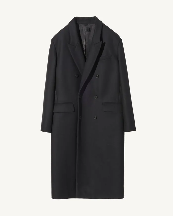 CERNIK COAT Black Men Nili Lotan Jackets and Coats
