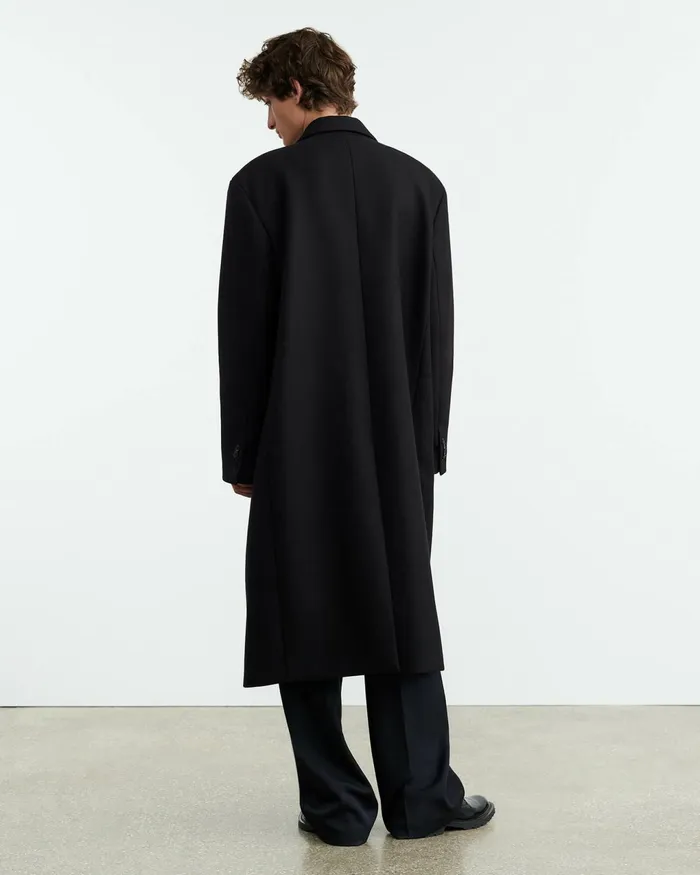 CERNIK COAT Black Men Nili Lotan Jackets and Coats