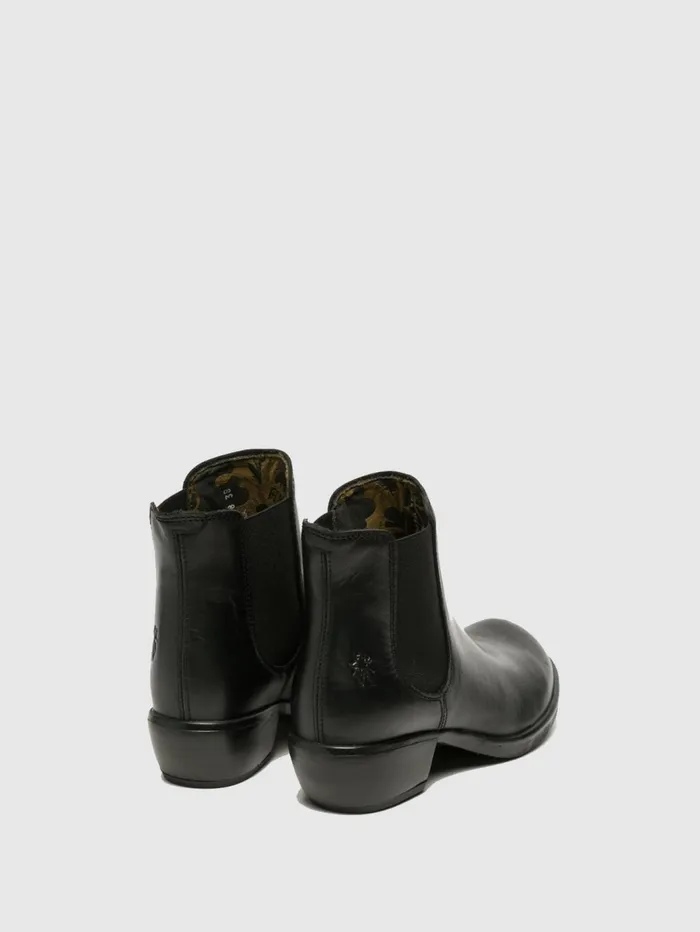 Chelsea Ankle Boots MAKE BLACK Women Fly London Ankle Boots