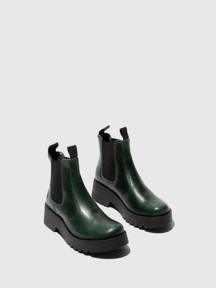 Chelsea Ankle Boots MEDI789FLY PETROL Women Fly London Ankle Boots