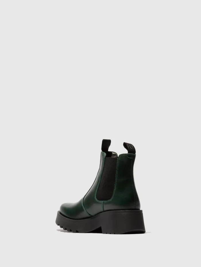 Chelsea Ankle Boots MEDI789FLY PETROL Women Fly London Ankle Boots