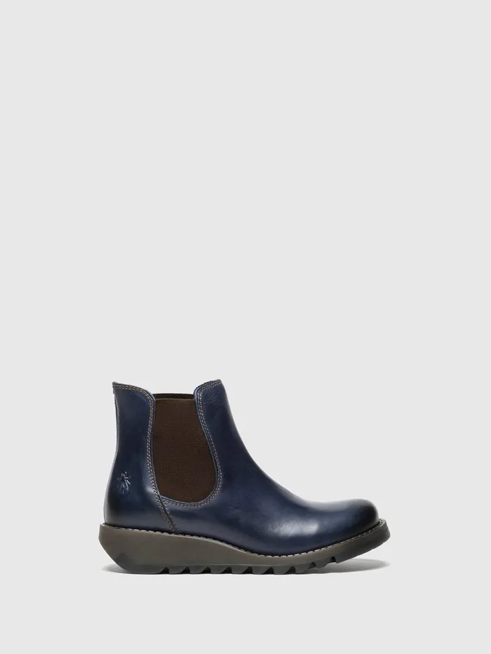 Chelsea Ankle Boots SALV BLUE Women Fly London Ankle Boots