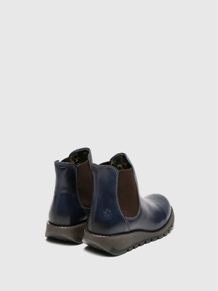 Chelsea Ankle Boots SALV BLUE Women Fly London Ankle Boots