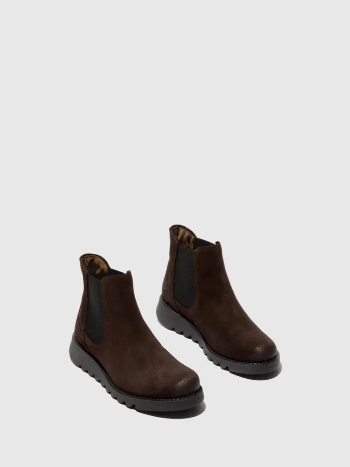 Chelsea Ankle Boots SALV EXPRESSO Women Fly London Ankle Boots