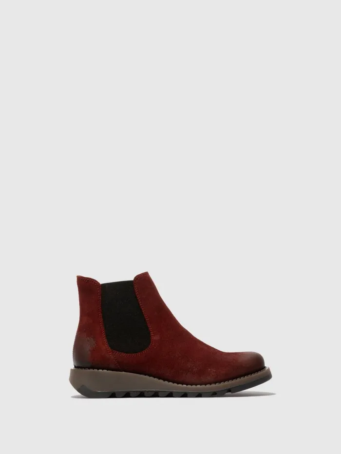 Chelsea Ankle Boots SALV195FLY OXBLOOD Women Fly London Ankle Boots