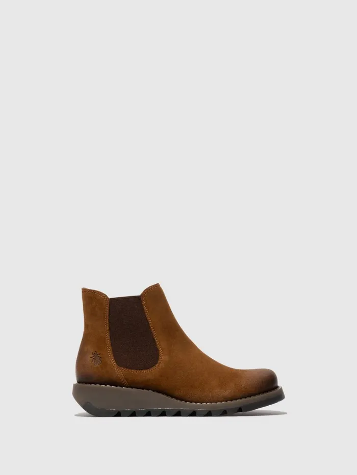 Chelsea Ankle Boots SALV195FLY TOBACCO Women Fly London Ankle Boots