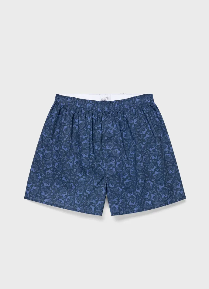 Classic Boxer Shorts in Liberty Fabric Autumn Breeze Men Boxer Shorts ussunspel