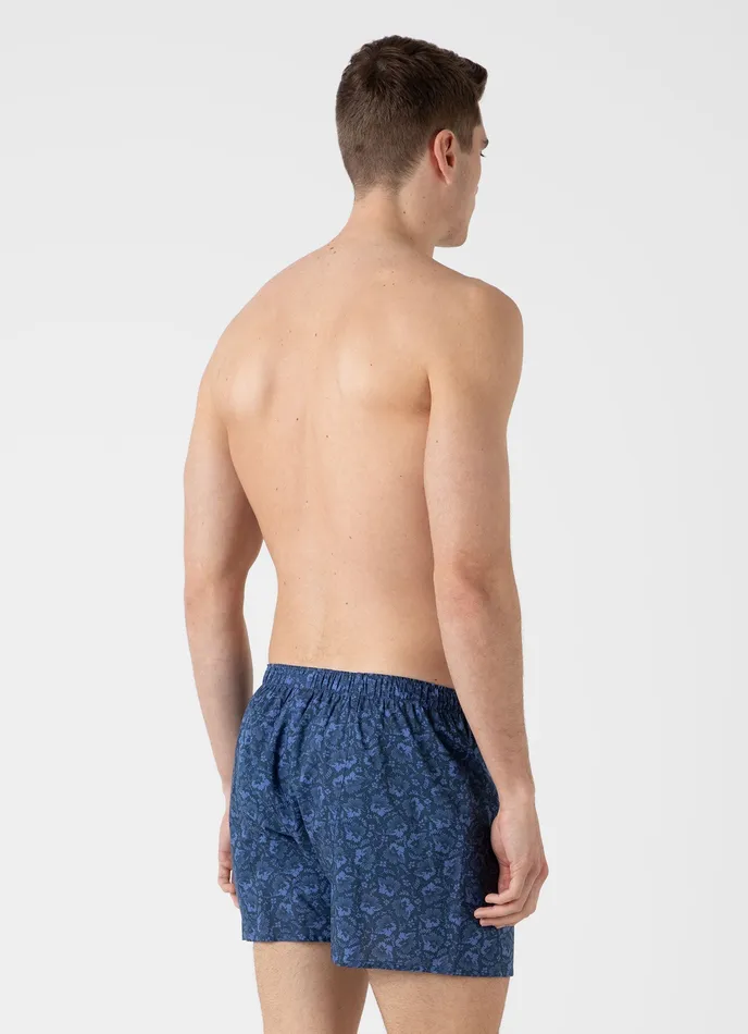 Classic Boxer Shorts in Liberty Fabric Autumn Breeze Men Boxer Shorts ussunspel Classic Boxer Shorts in Liberty Fabric Autumn Breeze Men Boxer Shorts ussunspel