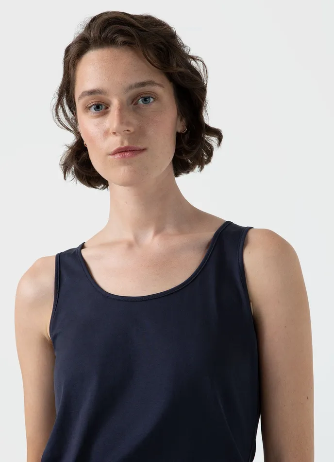 Classic Vest Navy Women Loungewear and Sleepwear ussunspel Classic Vest Navy Women Loungewear and Sleepwear ussunspel