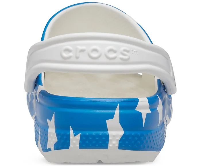 Clogs Classic American Flag Clog White Multi Crocs WomenMen