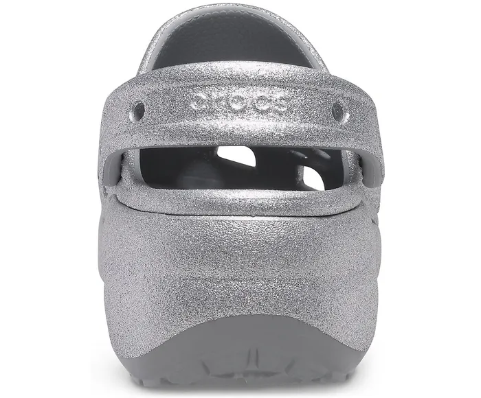 Clogs Classic Platform Glitter Clog Silver 8211 Crocs Women