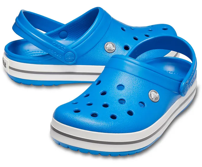 Clogs Crocs WomenMen Crocband Clog Bright Cobalt Charcoal
