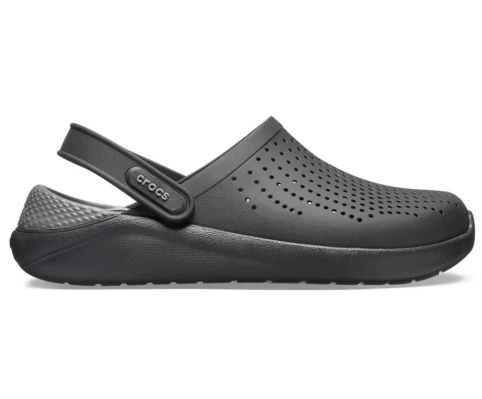 Clogs Crocs WomenMen LiteRide Clog BlackSlate Grey