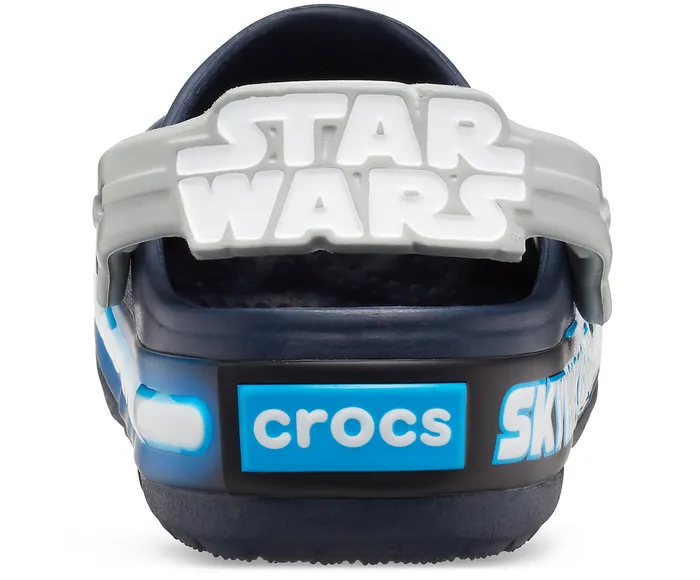 Clogs Kids Crocs Fun Lab Luke Skywalker Lights Clog Navy Crocs Boys