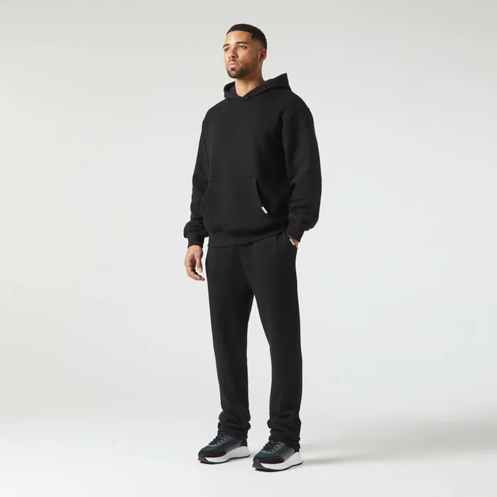 Closure London 2Pack Relaxed Fit Open Hem Joggers Black Grey Marl Men Pants