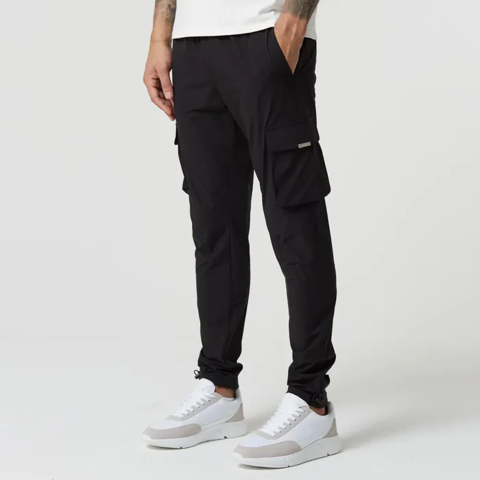 Closure London 2Pack Stretch Tech Cargo Pants Black Dark Grey Men Pants
