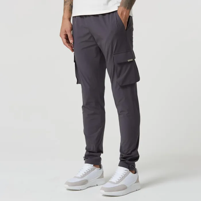 Closure London 2Pack Stretch Tech Cargo Pants Black Dark Grey Men Pants