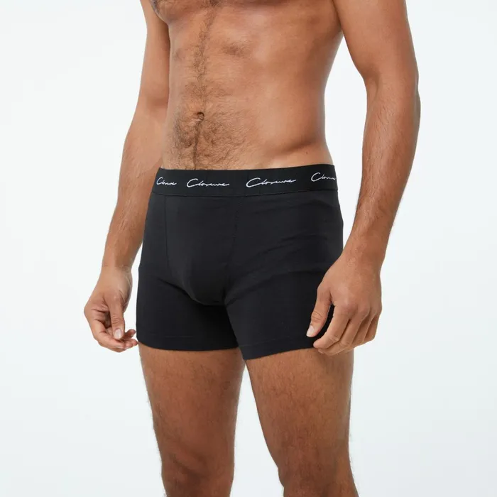 Closure London 5Pack Classic Signature Boxers Black Navy White Men Underwear