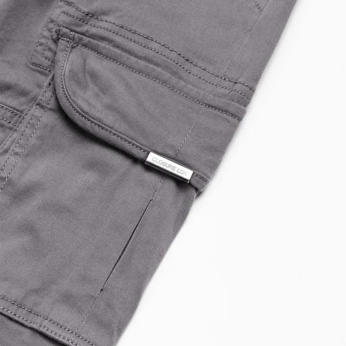Closure London Classic Cargo Pant Grey Men Cargos