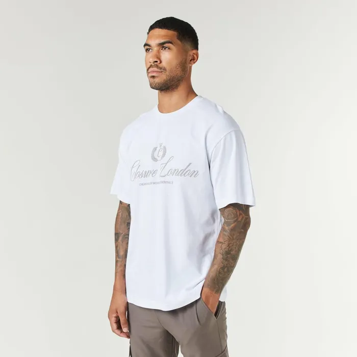 Closure London CLSR Wreath TShirt White Men TShirts