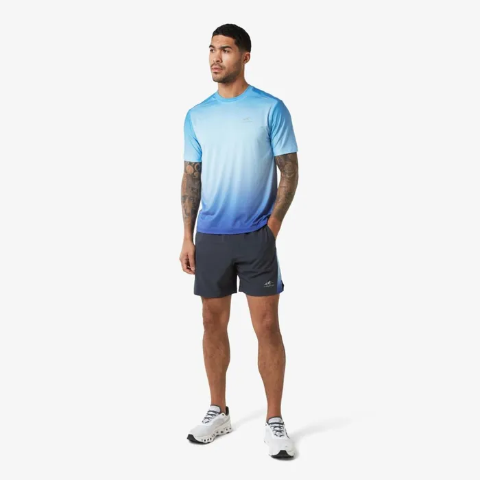Closure London Ombre Print Performance Short Blue Men Shorts
